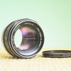 ミノルタ MC ROKKOR-PF 58mm f1.4 オールドレンズ 39 - カメラのしゃ