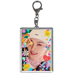 フィリックス StrayKids ストレイキッズ スキズ トレカサイズ 写真入り キーホルダー 韓流 グッズ jv097-1
