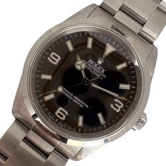 ロレックス ROLEX エクスプローラー1 14270 ブラック ステンレススチール SS 自動巻き メンズ 腕時計