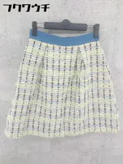 ◇ QUEENS COURT クイーンズコート バックジップ 総柄 膝丈 台形 スカート サイズ1 マルチ レディース 【中古】 【1002802358975】のサムネイル