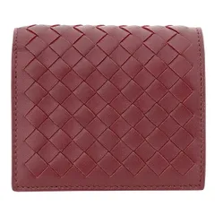 新品 ボッテガヴェネタ BOTTEGA VENETA 3つ折り財布 3つ折りウォレット ボルドー