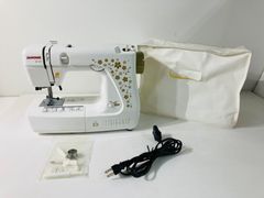 ★ 最終お値下げ　美品  JANOME ジャノメ   電動ミシン   JE-103   色々な　パターン　裁縫　 MODEL:639型　※ジャンク品(通電のみ)   本体のみ(カバー付き)　現状品　5.24kg  ★