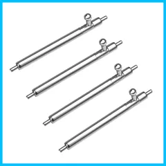 【送料無料】WOCCI 時計ベルト用ステンレススチール バネ棒 クイックリリーススプリングバー 直径(Φ) 1.8mm 14mm~24mm 4本セットのサムネイル