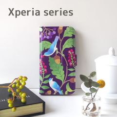 ＜Xperia対応＞実りの季節の手帳型スマホケース
