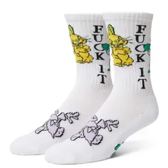 HUF Trip Crew Socks White 靴下 ソックス 送料無料のサムネイル