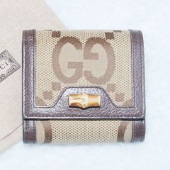 <値下げ>GUCCI ジャンボGG バンブー ダイアナコンチネンタルウォレット 値下げ>GUCCI ジャンボGG バンブー ダイアナコンチネンタルウォレット