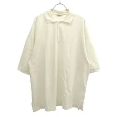 AURALEE 白コットンポロシャツ AURALEE 白コットンポロシャツ