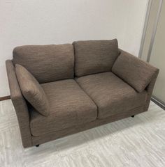 ニトリ ソファ 幅140cm 2人用布張りソファ クッション付き (担当　水谷)