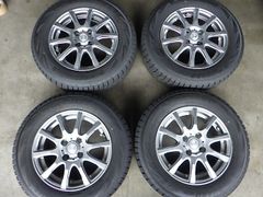 2310-264　LAYCEA　アルミホイール＆スタッドレスタイヤ　175/70R14　2022年　4本セット