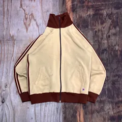 ATHLETE MIZUNO アスリート ミズノ 激渋カラー ハイネック ジャージ トラックジャケット トラックトップ アメカジ 80s 90s 古着 VINTAGE メンズ サイズ L MH25