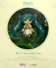 【中古】フィギュア ねんどろいど 雪ミク Snow Bell Ver. 「キャラクター・ボーカル・シリーズ01 初音ミク」 ワンダーフェスティバル2015冬＆GOODSMILE ONLINE SHOP限定