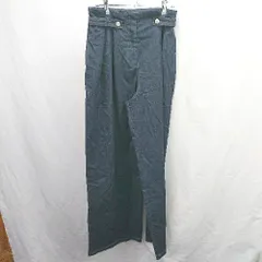 ◇ Θ ZARA ザラ デニム ワイドパンツ サイズXS ネイビー系 レディース E  【1506190006949】