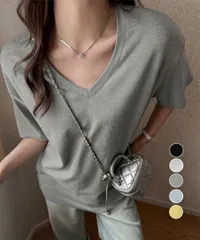 ビッグtシャツレディース無地半袖Tシャツ