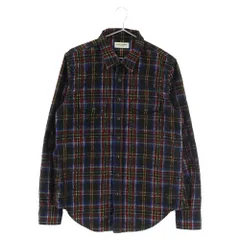 SAINT LAURENT PARIS (サンローランパリ) 19AW コーデュロイ チェックウエスタン 長袖シャツ 597059 Y22MA マルチのサムネイル