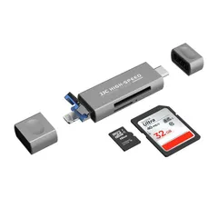 【特価セール】Lighting OTG機能 メモリカードリーダー ライトニング 多機能 高速データ転送 2.0 SD SDHC SDXC SD MicroSD MicroSDHC USB カード用 カメラ 3.0 写真 ビデオ転送 Type-C USBマルチカ