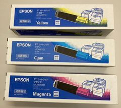 エプソン EPSON 純正 ETカートリッジ ［イエロー･シアン･マゼンタ］3種類セット(未使用)