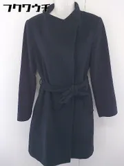 ■ ◎ ROYAL PARTY ロイヤルパーティー 長袖 ロングコート サイズF ブラック レディース  【中古】 【1109100023571】のサムネイル