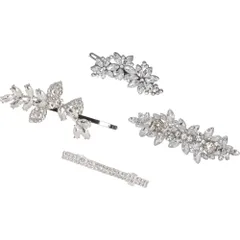 ☆ シルバー8 ☆ バレッタ ヘアクリップ バレッタ ヘアクリップ ヘアアクセサリー ヘアアクセ 大きめ まとめ髪 パール パーティバレッタ 髪飾り 髪留め ヘッドアクセ 大人 ヘッドアクセサリー ヘアアレンジ エレガント 華やか 結婚式 お呼ばれ