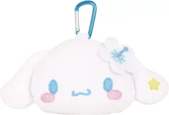 【中古】キーホルダー シナモロール カラビナ付きぬいぐるみファスナーマスコット Y2K 「サンリオキャラクターズ」