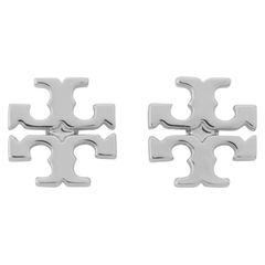 トリーバーチ TORY BURCH ピアス レディース キラ スタッズダブルT ロゴ シルバーアクセサリー 11165504 022 / 17843 022