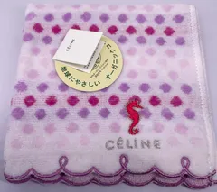 CELINE セリーヌ ドット柄ハンカチ
