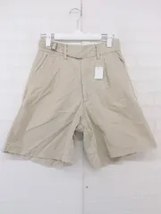 ◇ URBAN RESEARCH アーバンリサーチ コットン100% ショート ハーフ パンツ サイズ36 ベージュ レディース P  【中古】 【1210060005375】