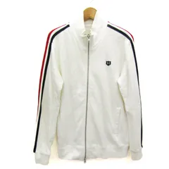トミーヒルフィガー ブルゾン トラックジャケットコットン100%  ブランド アウター 白 メンズ Mサイズ ホワイト TOMMY HILFIGER 【中古】