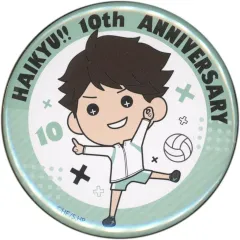 【中古】バッジ・ビンズ 及川徹 「ハイキュー!! たすっこ 10周年Ver. トレーディング缶バッジ」