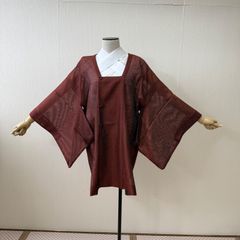 着物リメイク　紗の夏ロングコーディガン 着物リメイク 紗の夏ロングコーディガン - メルカリ