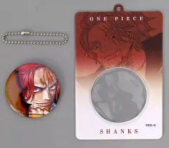 【中古】グッズセット シャンクス 「ワンピース 缶バッジ＆特製ホルダーコレクション 第2弾」