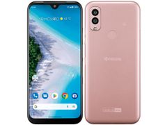 ほぼ新品 	KYOCERA Android One S10 S10-KC ピンク ワイモバイル版SIMフリー