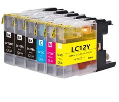 【特売】LC12-4PK LC12 LC17 互換インクカートリッジ ブラザー()用 LC12 インク 6本セットLC12-BKブラックx3・LC12-Cシアン・LC12-Mマゼンタ・LC12-Yイエロー 対応機種:MFC-J5910CDW、MFC-J710D