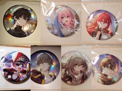 公式正規品　缶バッジ　崩壊スターレイル　慶典祝礼　丹恒　三月なのか　星 穹　開拓者　主人公　姫子　ヴェルト　パム　バッチ