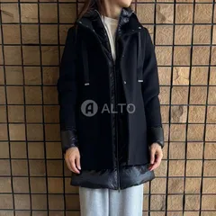 HERNO ヘルノ リバーシブル ダウン コート 42 ネイビー PI0923D
