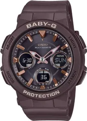 【訳あり大特価】BABY-G ベビージー 電波ソーラー レディース 腕時計 アナログ デジタル ブラウン 反転液晶 BGA-2510-5AJF 国内正規品 カシオ