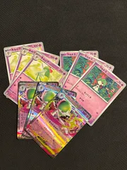 ポケモンカード　メガサーナイトex  キルリア　ラルトス　各3枚