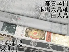 2025年最新】白大島紬 未使用の人気アイテム - メルカリ