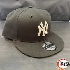 ◎【中古美品】 NEWERA 9FIFTY SNAPBACK NYヤンキース キャップ フリーサイズ GENUINE ニューエラ  