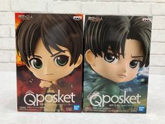 Qposket 進撃の巨人 フィギュア  リヴァイ A エレン・イェーガー A