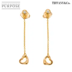 2025年最新】オープンハート ティファニー ピアスk18ローズゴールドの