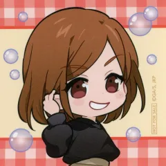 【中古】シール・ステッカー 釘崎野薔薇(背景イメージカラー) ステッカー 「まるくじ 呪術廻戦 Enjoy!Picnic」 5個購入特典