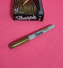 Sharpie Metallic Gold シャーピー メタリック ゴールド 絵 絵画 アート レディース メンズ キッズ 笑声出品商品