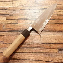 NO.01229 包丁鍔屋薄刃出雲玉鋼箱付未使用品