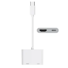 【特価商品】【2025新版】USB Type-C HDMI 変換アダプタ【4K 映像出力】2in1 タイプC HDMI 変換アダプタ + タイプC PD急速充電ポート USB C H-DMIアダプタ 対応 Thunderbot 3 4 iPhone 16/1