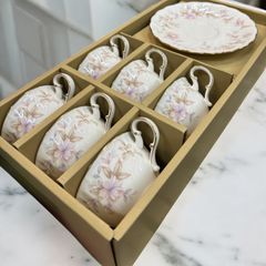 NORITAKE コーヒー紅茶碗皿 SELINA 6客セット