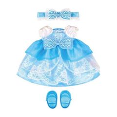 【パイロット】 メルちゃん きせかえセット あこがれみずいろドレス【未開封】[IL]