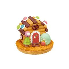 【中古】トレーディングフィギュア 6.とかげ(本物)＆ふくろう 「すみっコぐらし わくわくときめき!お菓子のお家」