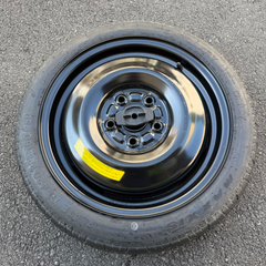 スズキ SUZUKI スペアタイヤ テンパータイヤ T125/70D16 96M 08年04週製造 留め具 付 ネジ欠品 SX4 より取外し
