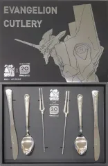エヴァンゲリオン オリジナルカトラリーセット 野菜生活100コラボ品　カゴメ カゴメ『野菜生活100』×『エヴァンゲリオン』20周年コラボ