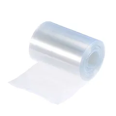 uxcell バッテリーラップ バッテリーパック PVC 熱収縮 ラップチューブ 熱収縮チューブ クリア フラット幅70 mm 長さ4 Mのサムネイル